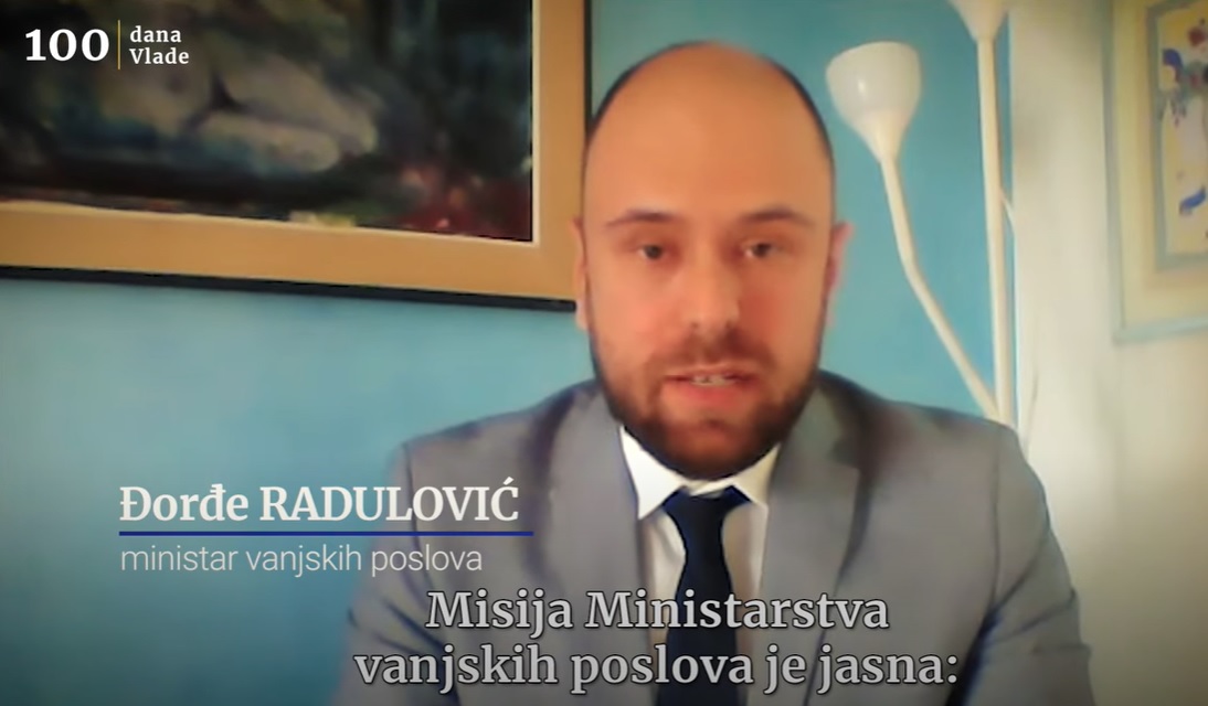 Radulović: Naša misija je članstvo u EU, kredibilno savezništvo u NATO i unapređenje bilateralne saradnje sa zemljama regiona