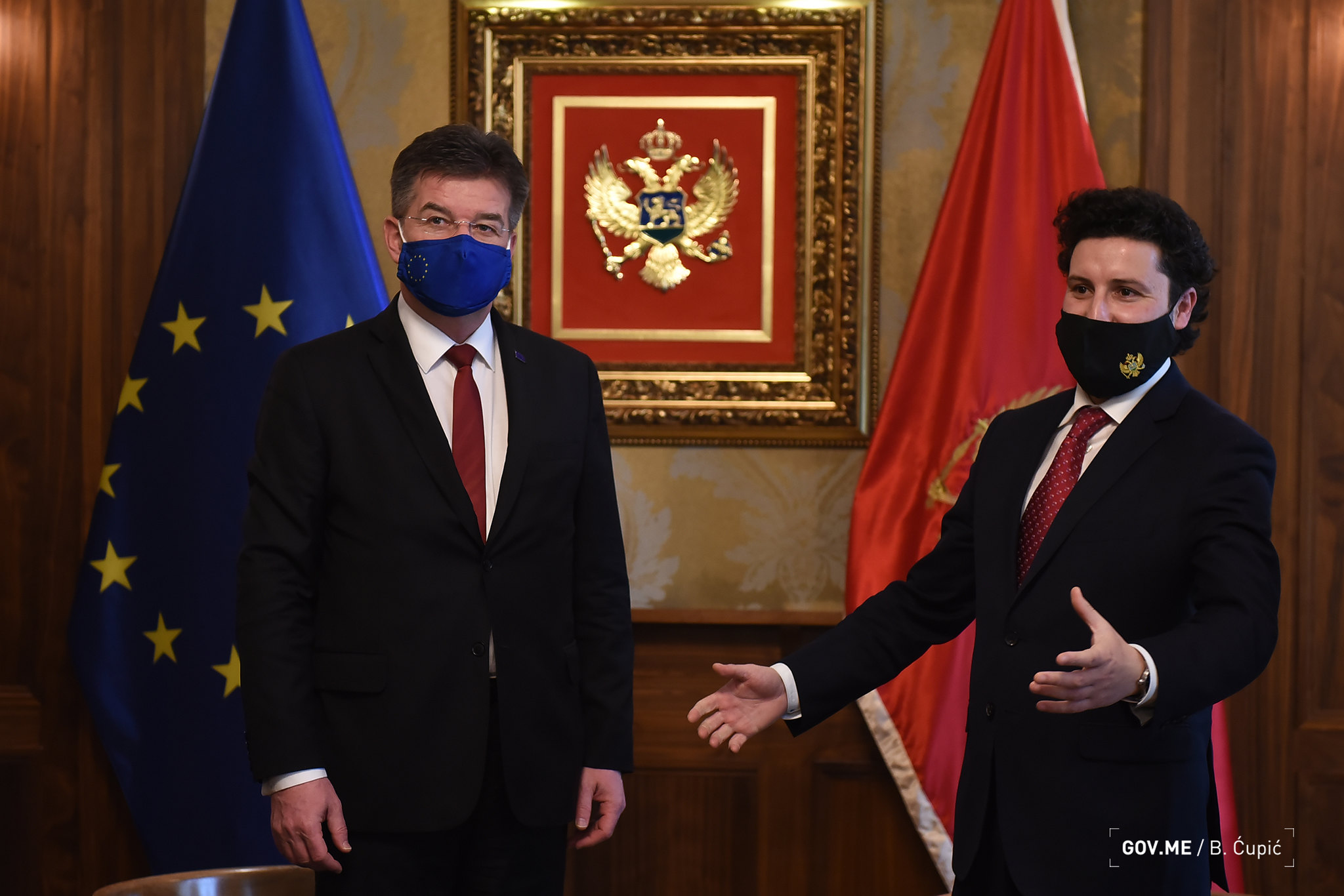Abazović-Lajčak: Evropska perspektiva najbolja spoljnopolitička vizija Crne Gore i Zapadnog Balkana