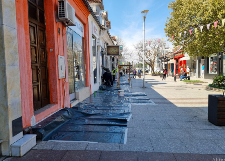 Počelo uređenje fasada u Hercegovačkoj ulici (FOTO)