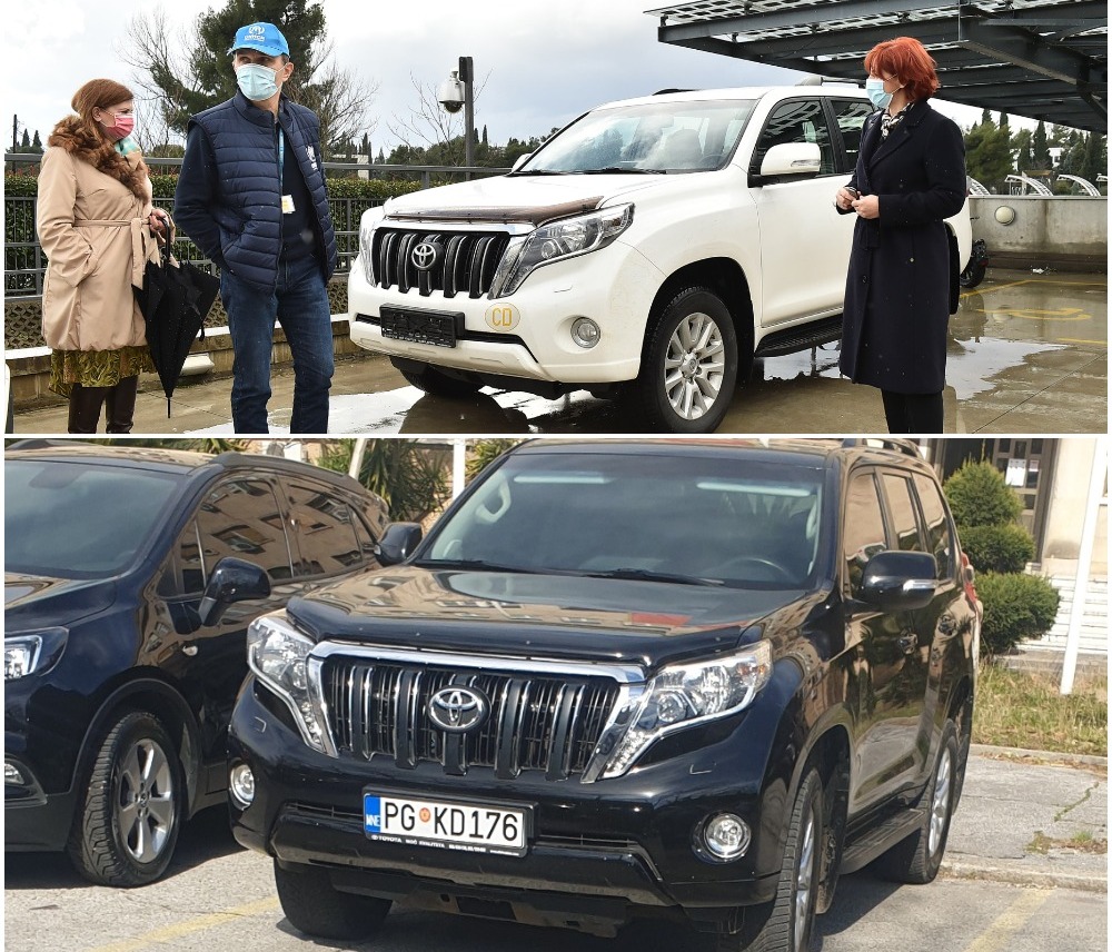 Poklonu se u zube gleda: Zašto je prefarban i zatamnjen džip, poklon UNHCR-a MUP-u CG?