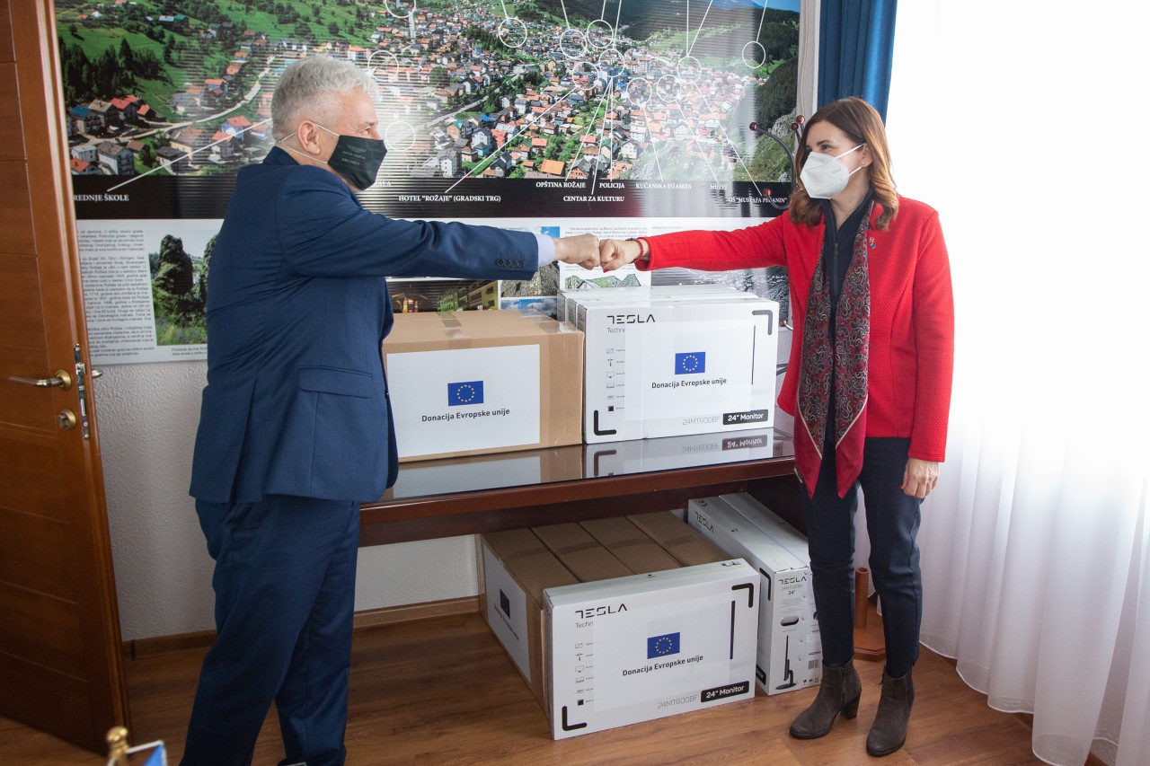 Popa u posjeti Rožajama i Beranama: EU će nastaviti da podržava projekte na sjeveru Crne Gore