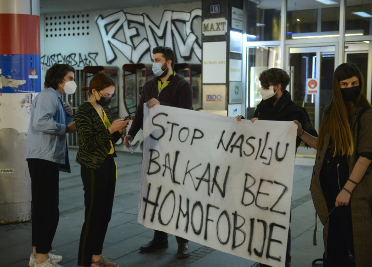 Protest u Beogradu: “Stop nasilju – Balkan bez homofobije”
