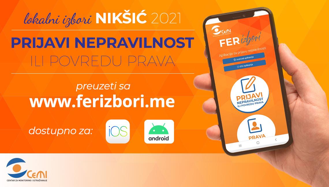 Aplikacija koja omogućava građanima da prijave izborne nepravilnosti i kršenja biračkih prava