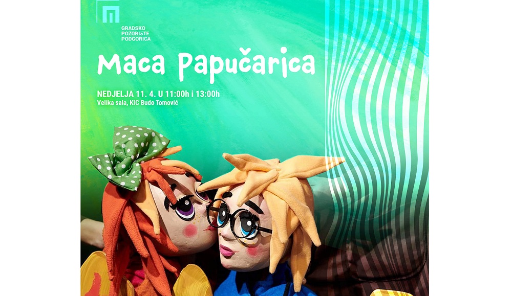 Lutkarska predstava Maca papučarica sjutra u KIC-u