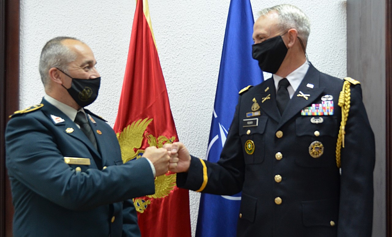 Načelnik Generalštaba VCG se sastao s vojnim atašeom SAD