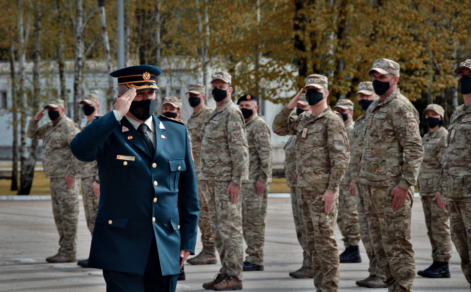 Načelnik Generalštaba obišao kasarnu u Danilovgradu