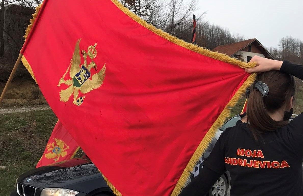 Foto i Video: Patriotska auto kolona u Andrijevici