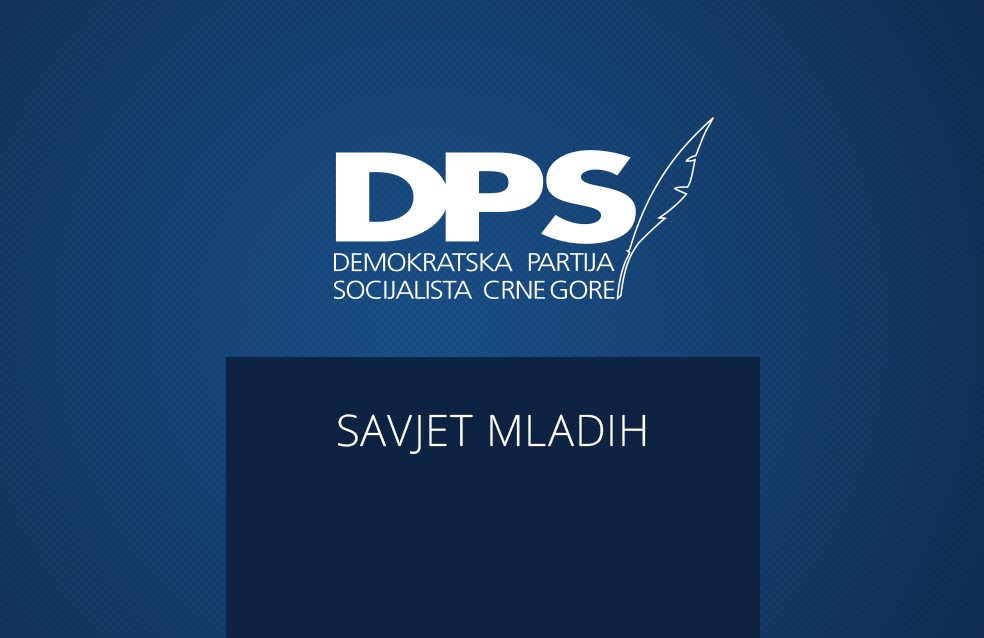 Savjet mladih DPS: Krivokapić podstiče radikalne elemente i provokatore