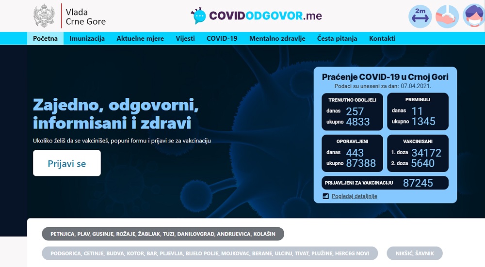 Saradnja Vlade i privrede u kampanji promocije vakcinacije protiv COVID-19