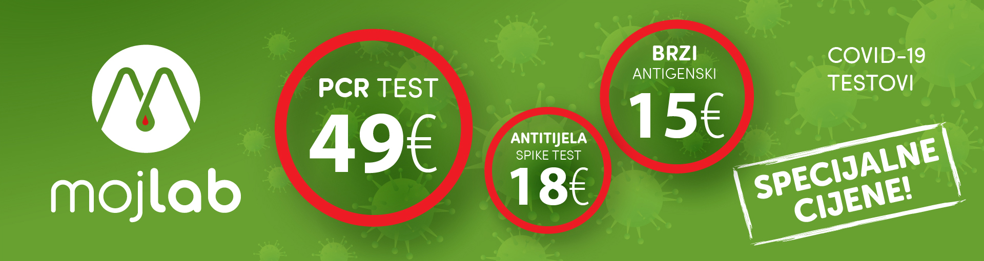 Moj Lab – najsavremenija laboratorija, najniže cijene testiranja