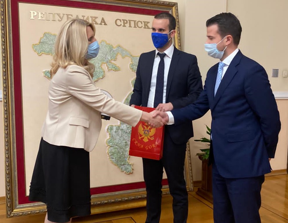 Milatović i Spajić u posjeti Banja Luci: Predstoji unaprjeđenje saradnje dvije prijateljske zemlje