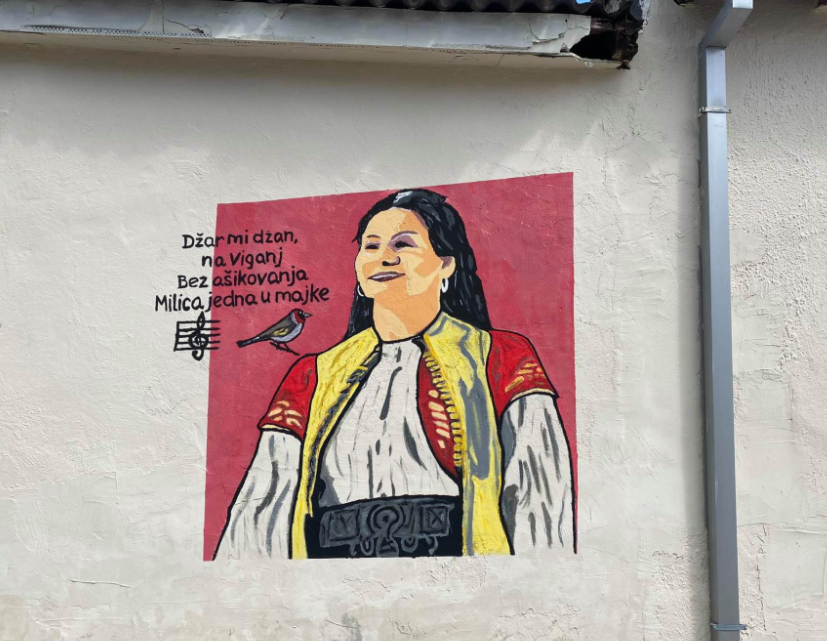 Mural Ksenije Cicvarić oslikan u Staroj Varoši (FOTO)