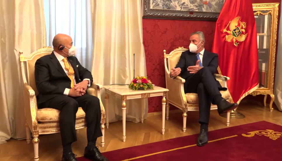 Đukanović sa novoimenovanim ambasadorima: U prijateljskoj ste zemlji, zemlji koja želi saradnju