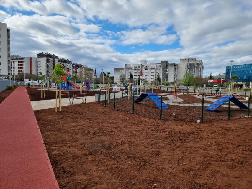 Park na Zabjelu spreman za otvaranje