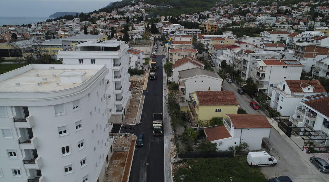 Radovi vrijedni oko 165.000 eura: Završava se izgradnja dijela ulice Jovan Jovanović Zmaj u Šušanju
