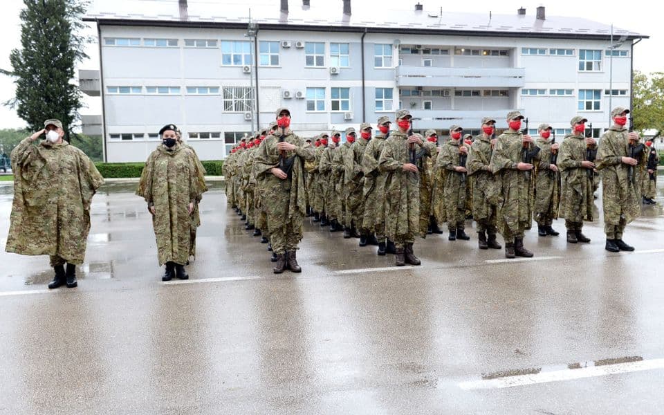Crnogorski vojnici na vježbi “Jadranski udar 21”