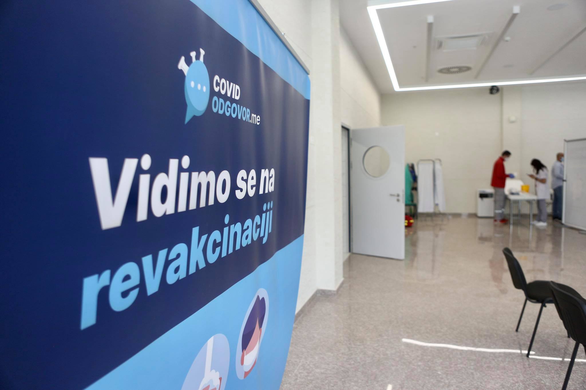 Fajzer za Podgoričane od sjutra u Univerzitetskom centru: Ranjive grupe prioritet