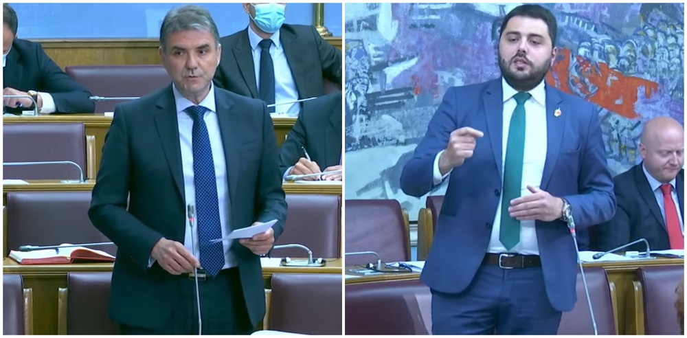 OŠTRA POLEMIKA U SKUPŠTINI, Ivanović pita Martinovića: Zašto ne objasnite gdje radi vaša sestra, kada je počela i po kom osnovu…
