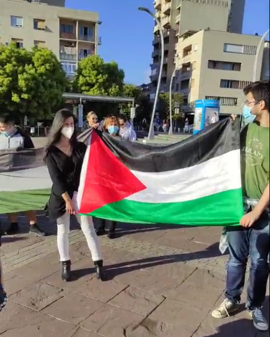 (VIDEO) Skup podrške Palestini na podgoričkom Trgu nezavisnosti