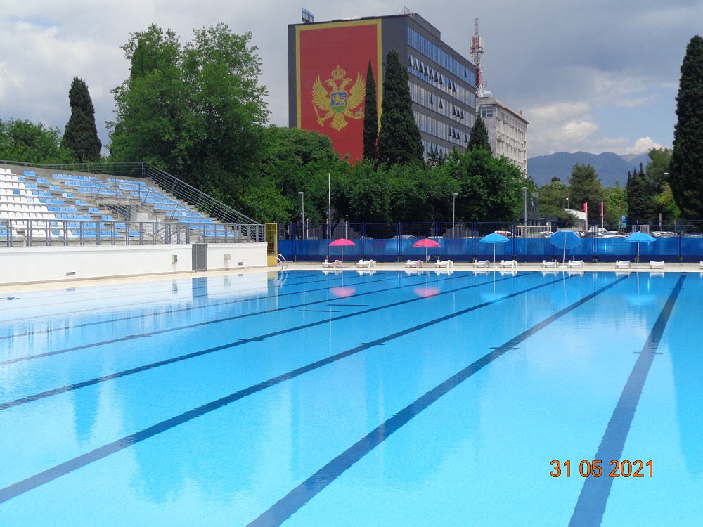 Počinje sa radom olimpijski bazen u sklopu SC Morača