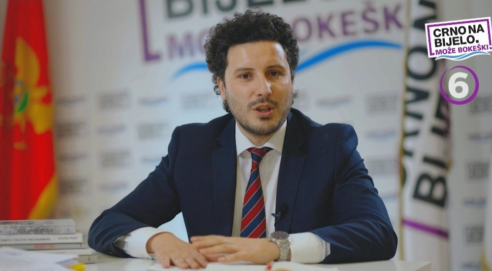 Abazović: Podrška koaliciji Crno na bijelo – Može Bokeški je glas za evropski Novi i Crnu Goru