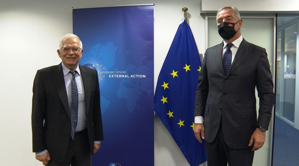 Đukanović sa Borelom: Za Zapadni Balkan nema druge perspektive osim integracije u EU