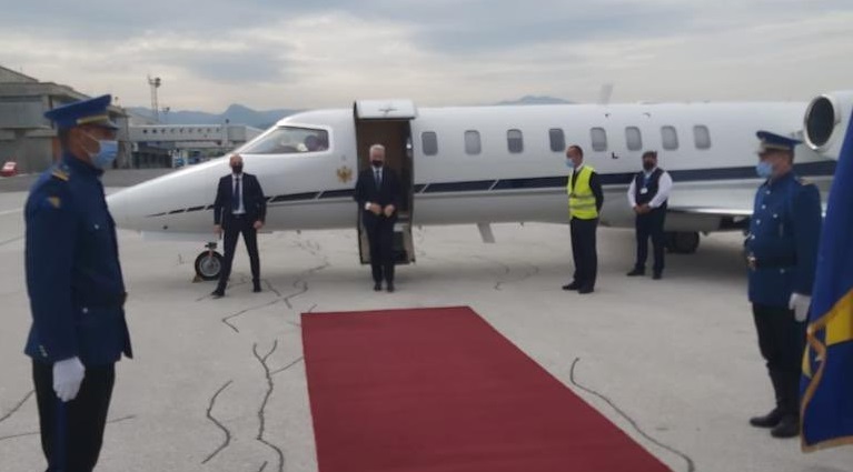 Krivokapić u Sarajevu: Potvrdićemo naše dobre odnose i utabati staze za nove uspjehe