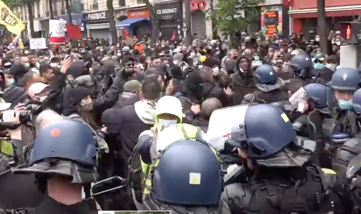 Sukob policije i demonstranata na protestima u Francuskoj