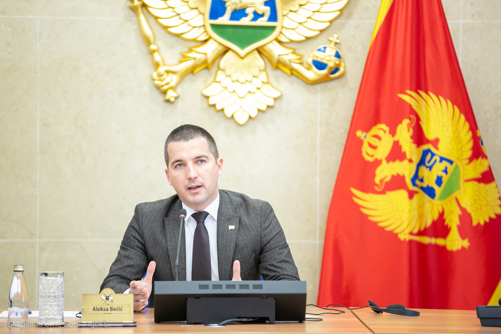 Bečić sa predsjednicima parlamenata zemalja EU: Nastavak posvećenosti Crne Gore vanjskopolitičkim prioritetima