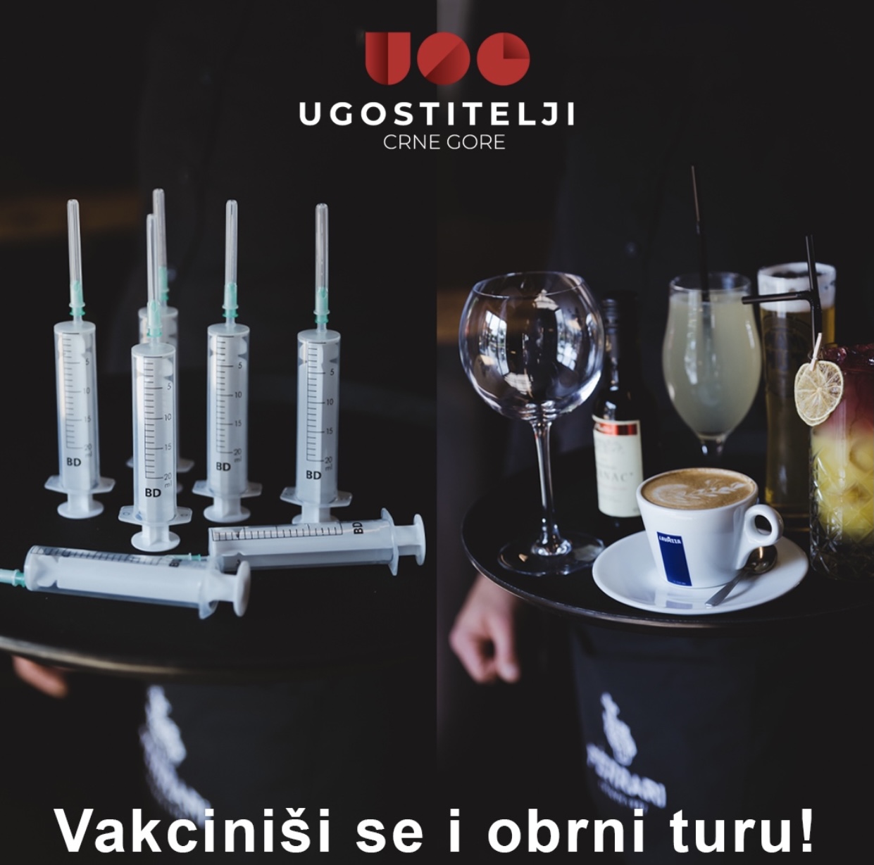 Ugostitelji: Počela kampanja ”Vakciniši se”, resori Milatovića i Borovinić-Bojović nisu se odazvali
