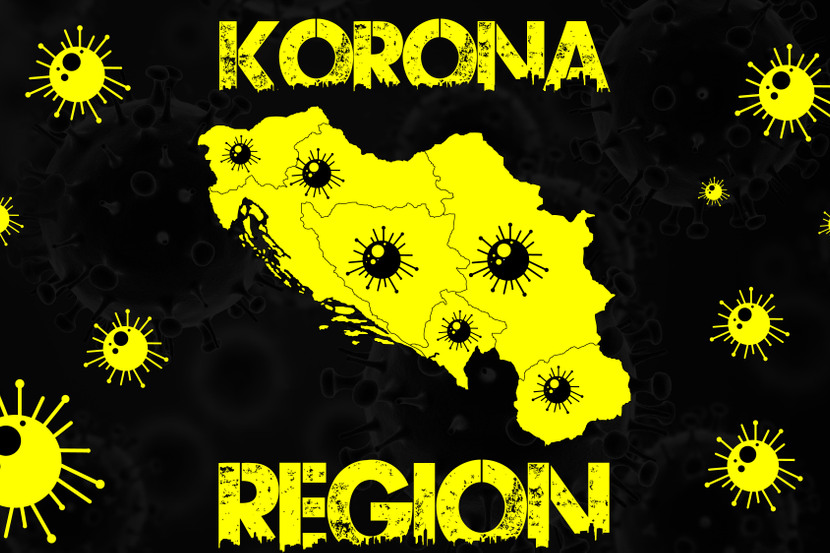 U regionu danas registrovano 1.059 novih slučajeva koronavirusa