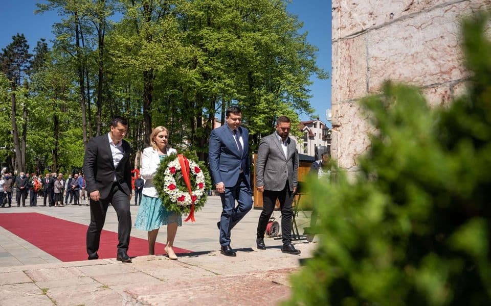 Obilježen Dan pobjede nad fašizmom u Bijelom Polju, Demokrate i Demokratski front nisu prisustvovali