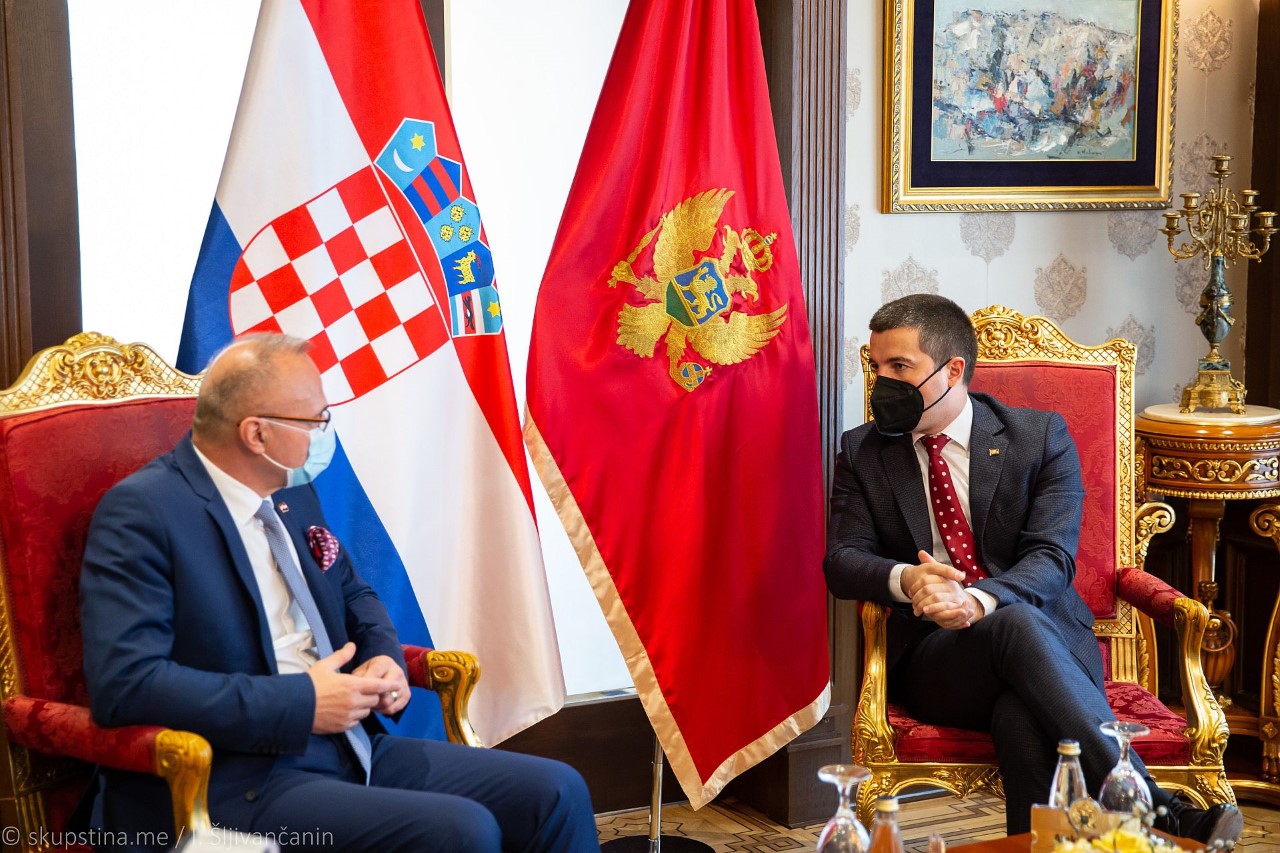 Bečić – Grlić Radman: Hrvatska će nastaviti snažno da pruža podršku evropskoj perspektivi Crne Gore