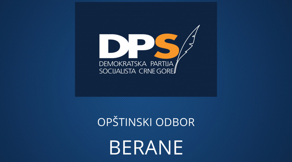 DPS Berane: Lokalna vlast ne priznaje nezavisnost Crne Gore