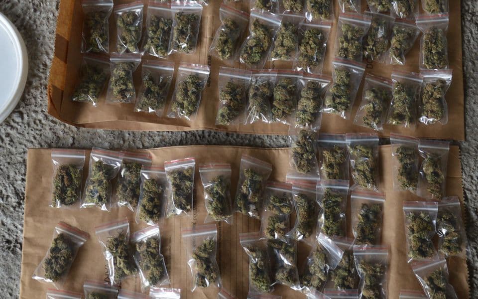 Zaplijenjeno 100 pakovanja marihuane, uhapšene dvije osobe
