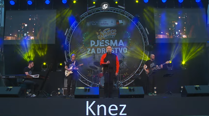 EX - KNEZ koncert Niki?ko Rocks PJESMA ZA DRUTVO! from Crystal panel