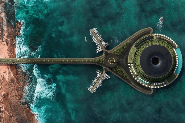 FOTO: LUKSUZNI HOTEL NA OBALI KATARA, čudo arhitekture