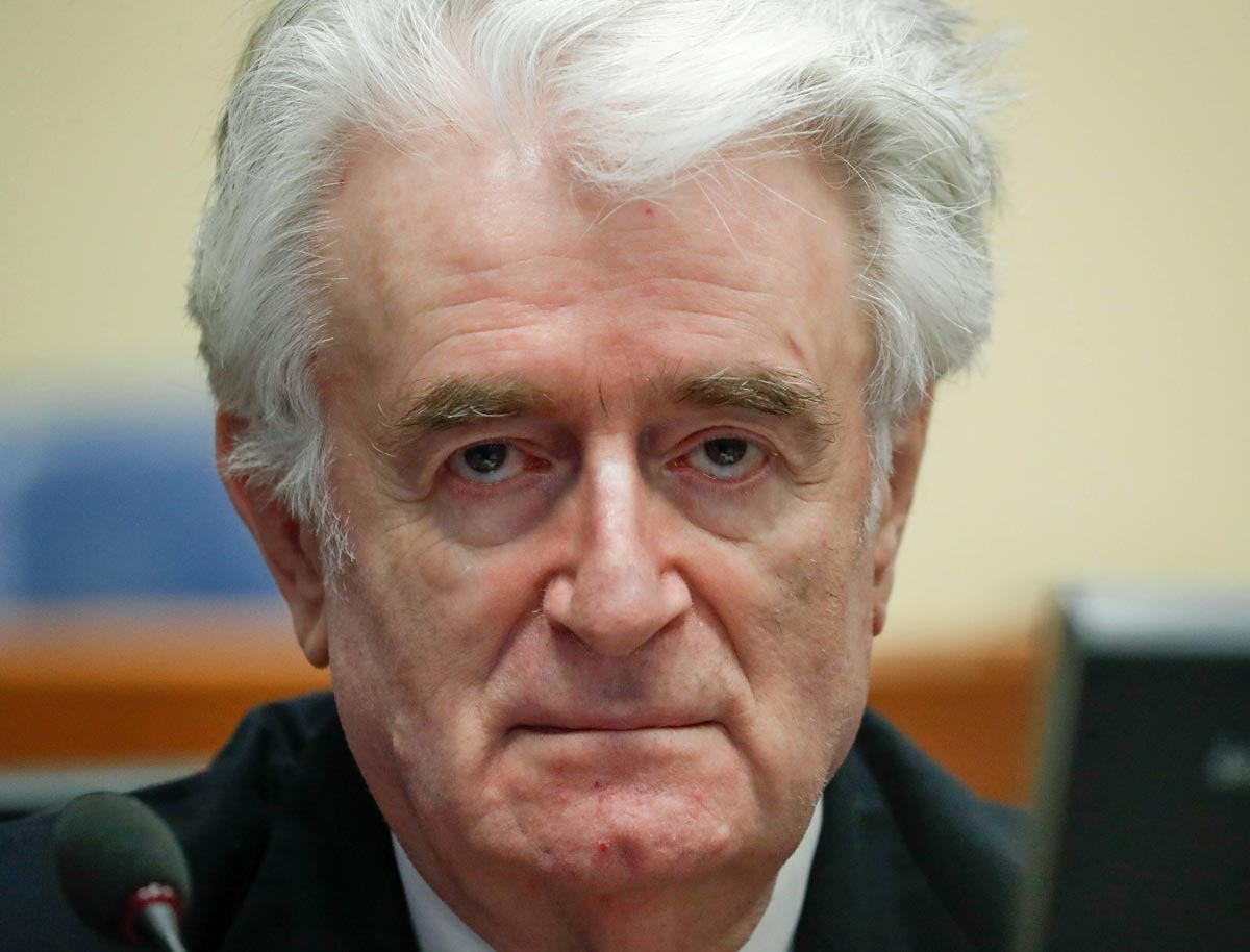 Haški sud odbio prigovor na odluku da Karadžić služi kaznu u Velikoj Britaniji