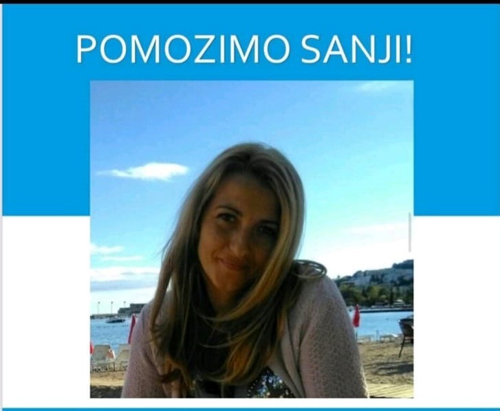 Sjutra u 18 časova na Trgu nezavisnosti za pomoć Sanji Pešalj iz Budve!