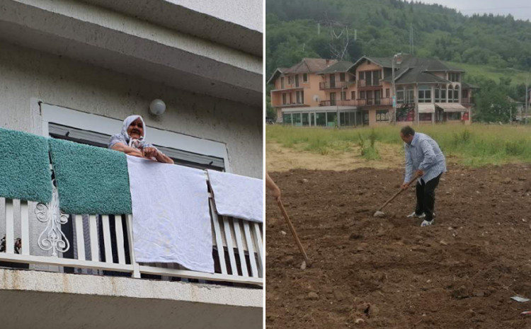 Na mjestu gdje je srušena crkva, posađeno cvijeće