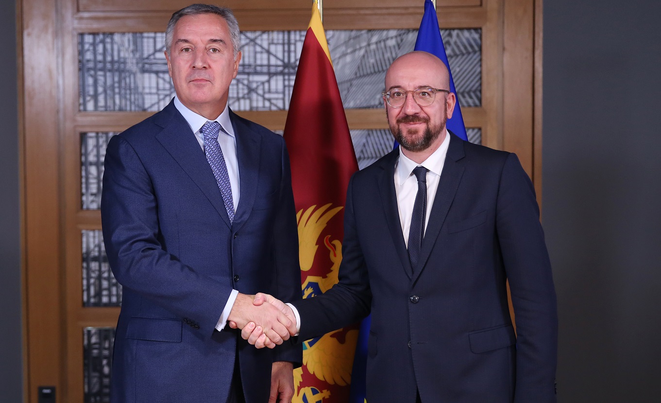 Mišel u pismu zahvalnosti Đukanoviću: EU podržava evropsku budućnost Crne Gore