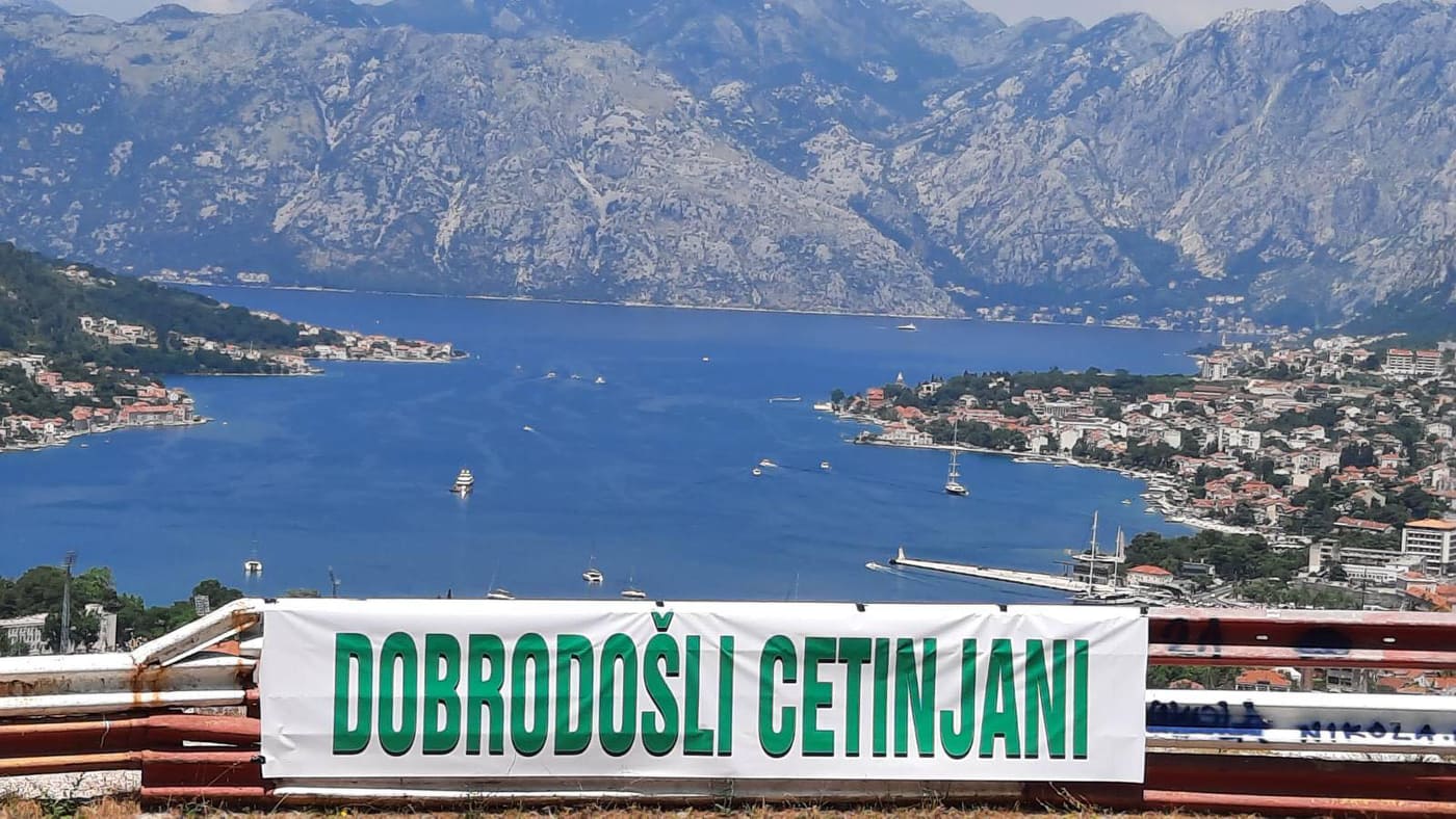 Poruka Kotorana: Dobrodošli Cetinjani