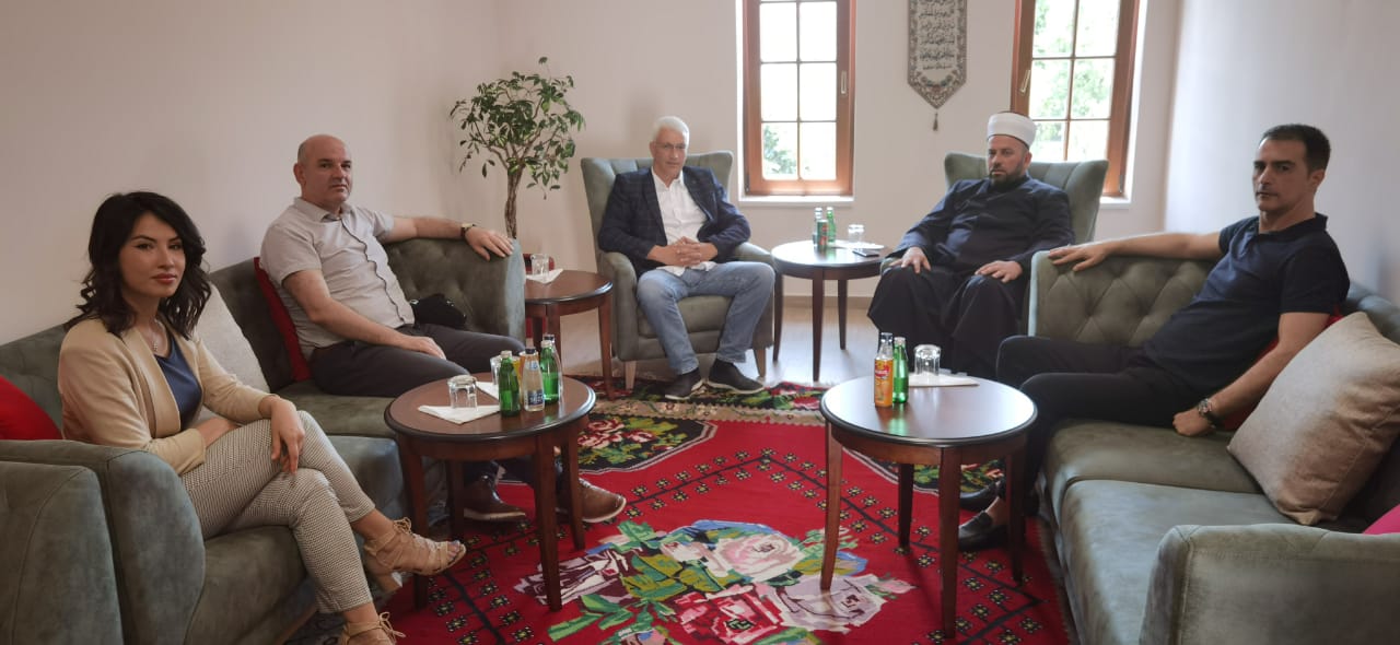 Reis Fejzić primio predstavnike Savjeta Muslimana CG: Zajednički projekti značajni za nacionalne manjine