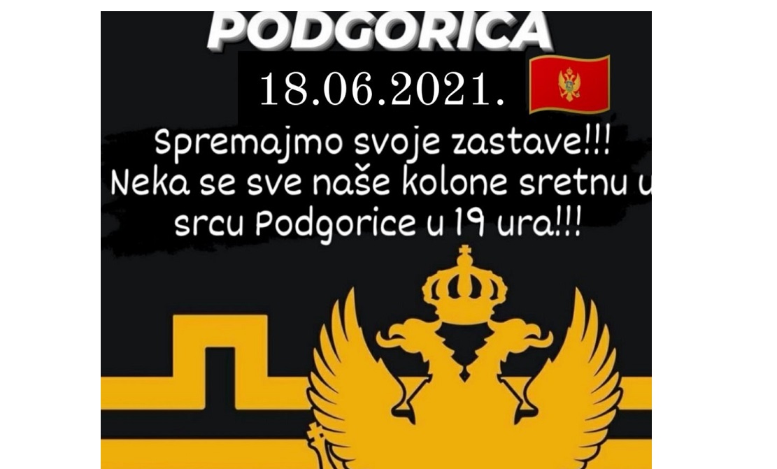 Pod crnogorskom zastavom na okupu u Podgorici: U petak će se kolone iz svih gradova sretnuti u Glavnom gradu