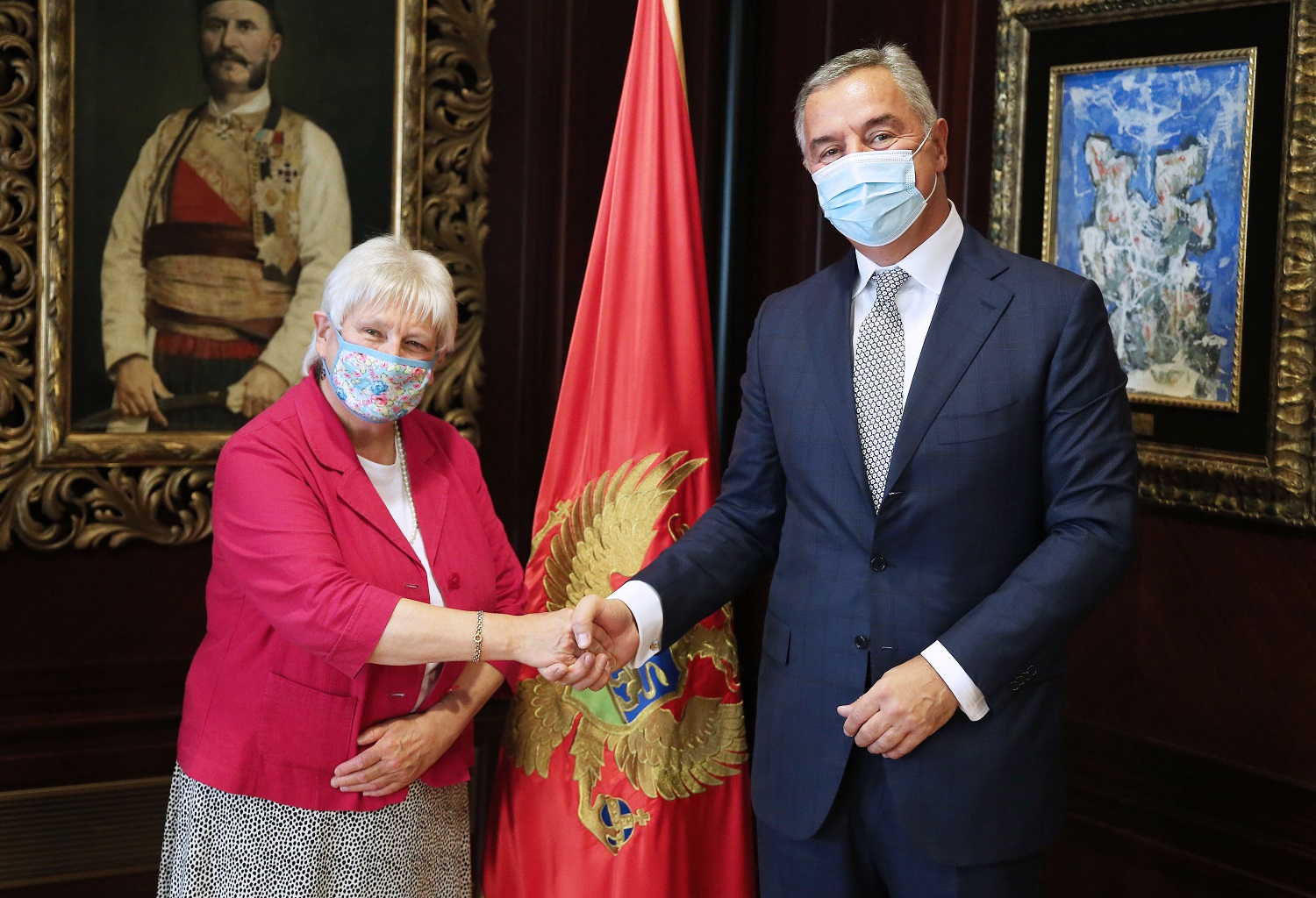 Đukanović sa Meknikol Goldi: Oni koji su stvarali ovu državu nemaju izbor, CG će opstati u mjeri u kojoj budemo doprinosili i pomogli razvoj njenih institucija