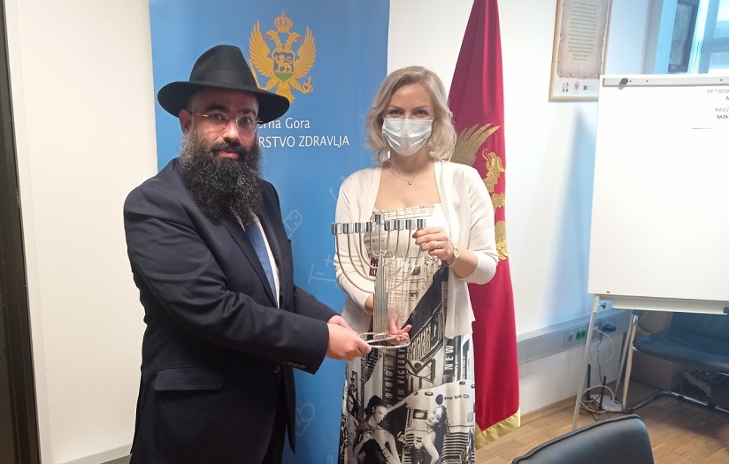 Borovinić Bojović primila Vrhovnog rabina u CG: Jevrejska zajednica najavila humanitarnu pomoć u medicinskim pomagalima