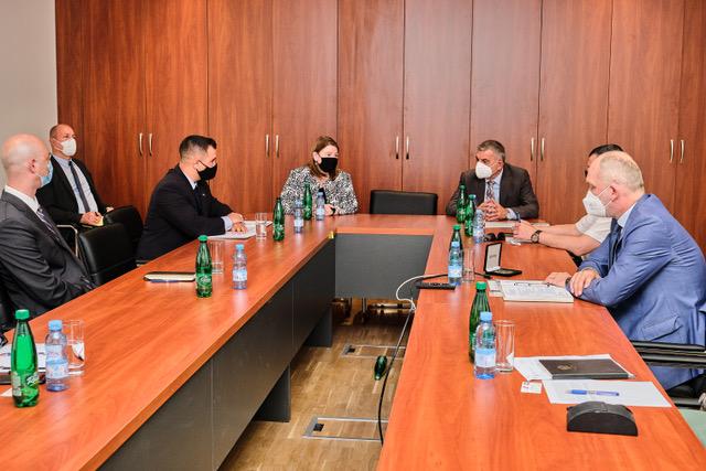 Bojanić – Rajnke: Nastavak saradnje u oblasti bezbjednosne zaštite u lukama
