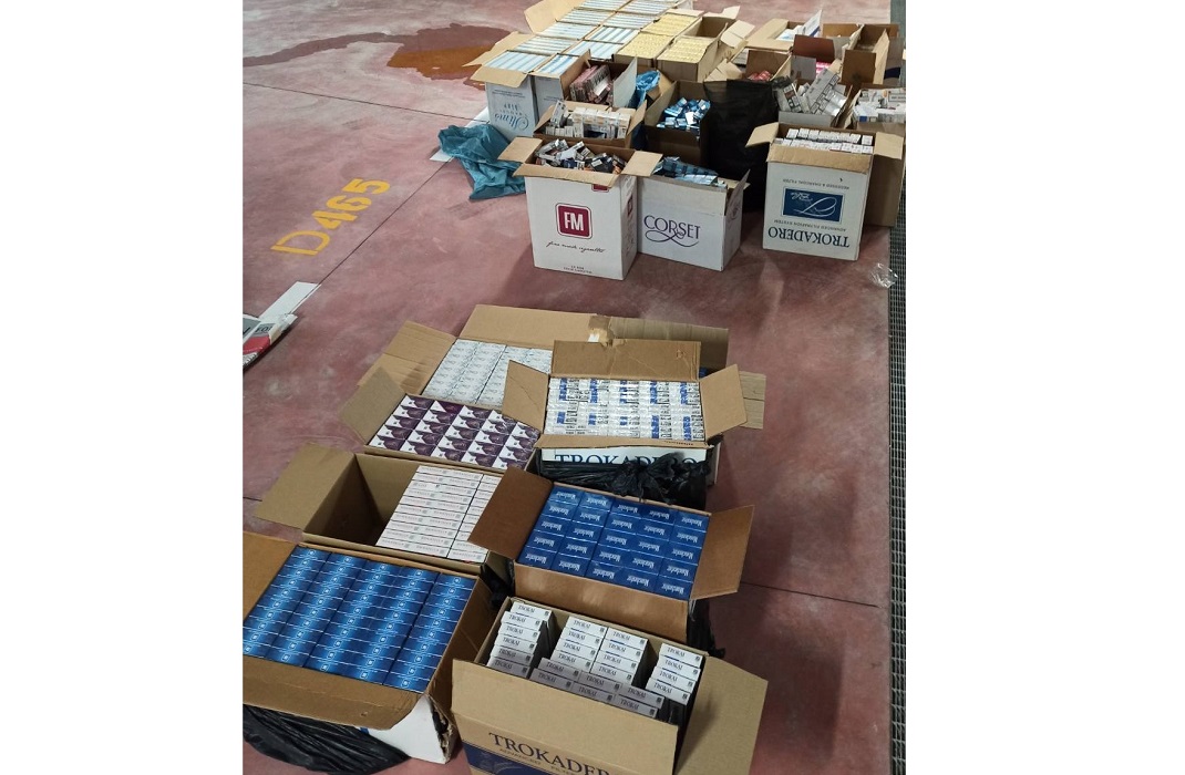 U Podgorici oduzete cigarete vrijednosti skoro 40.000 eura