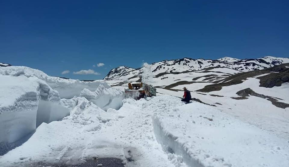 Počelo čišćenje snijega na putu Plužine – Žabljak