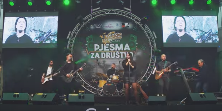 Video: Grupa GRIMM koncert NIKŠIĆKO ROCKS Pjesma za društvo!